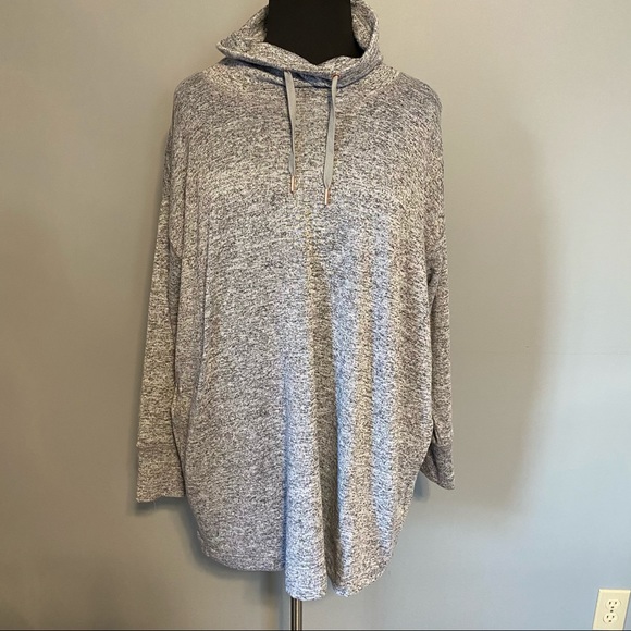 Old Navy Tops - OLD NAVY plus size funnel neck tunic sweatshirt